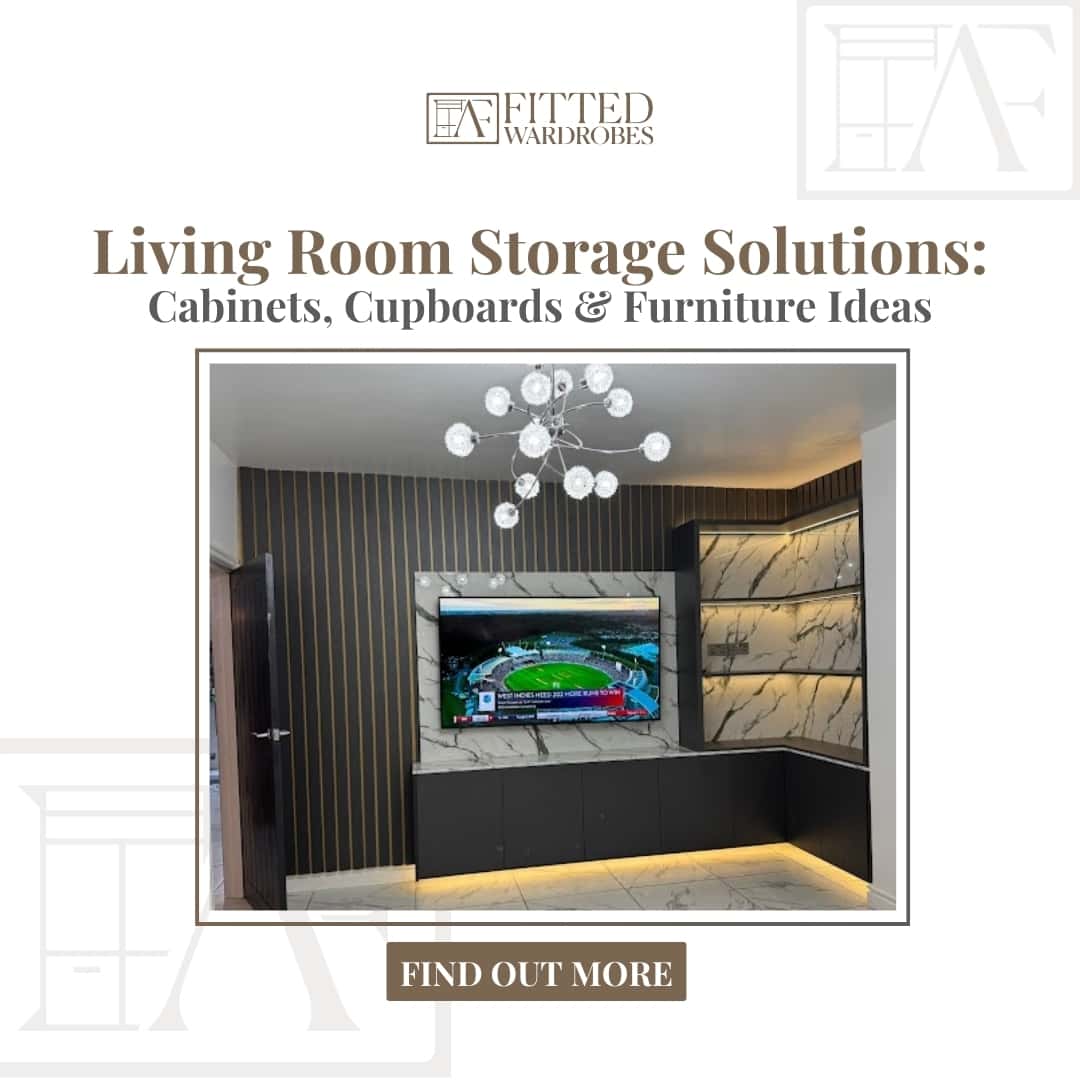 Living Room Storage Solutions: Cabinets, Cupboards & Furniture Ideas