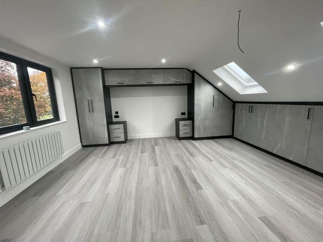 Eaves Storage Wardrobes - before