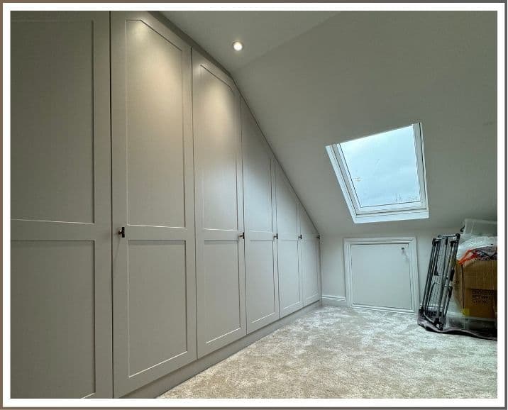 Fitted Wardrobe for slopping