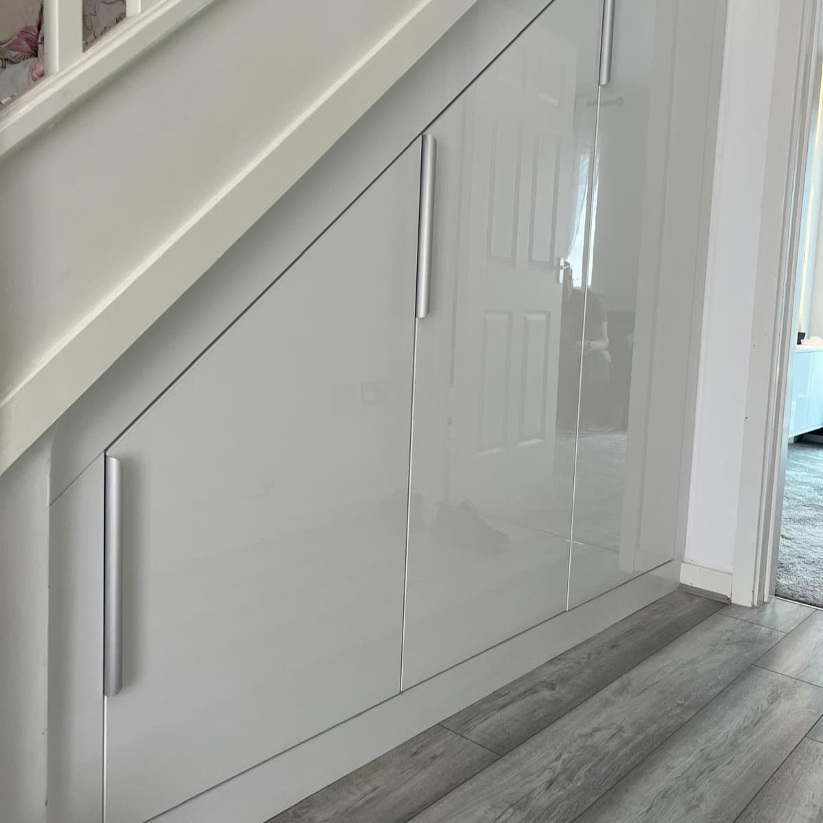 Under Stairs Storage - before