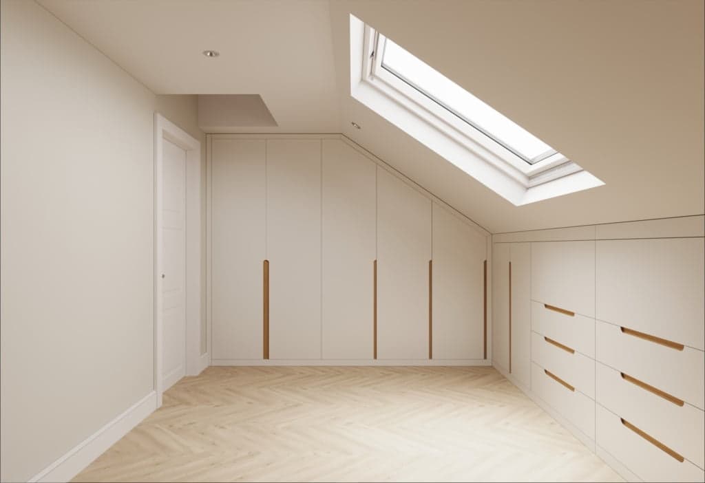 Low eaves wardrobe1