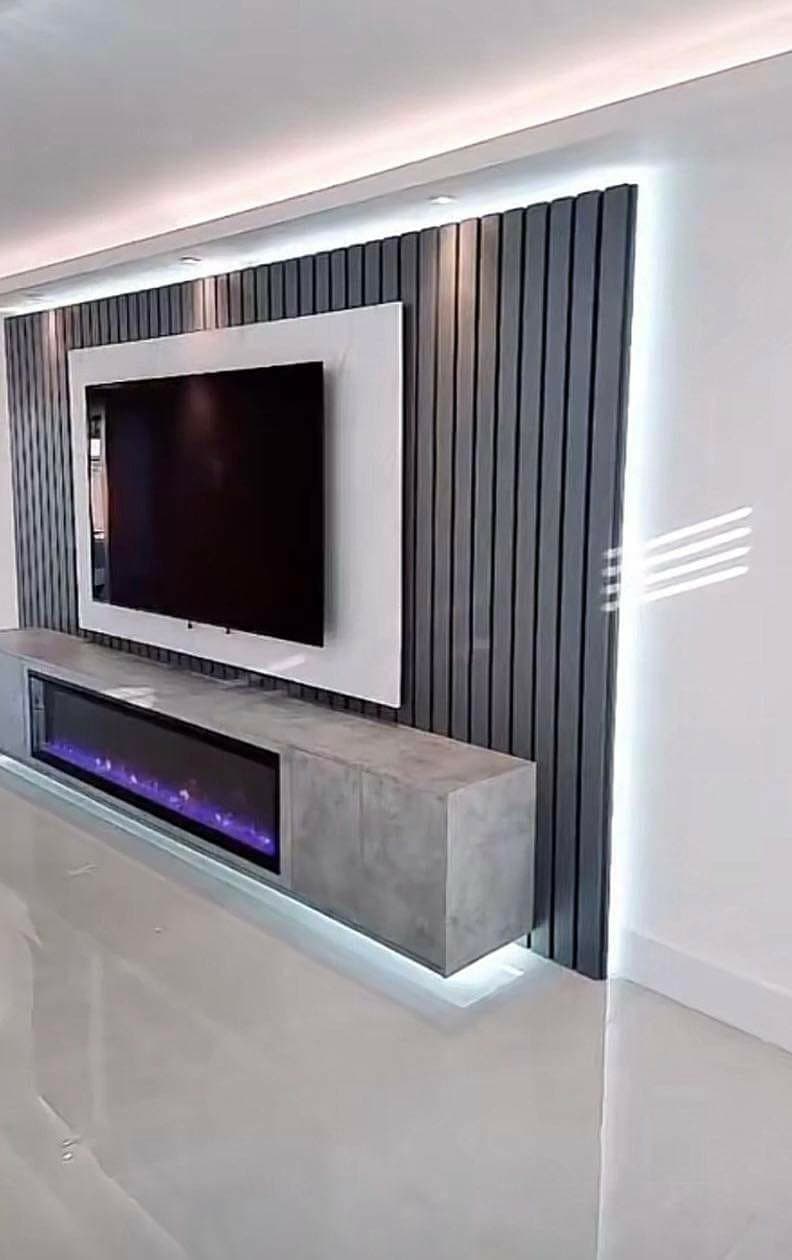 TV Wall Unit - before